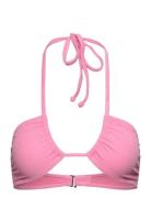 Strappy Bandeau Bikini Top Pink Understatement Underwear