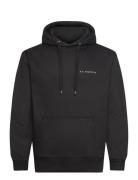 Heavyweight Organic Logo Hoodie - Black Black S.T. VALENTIN