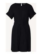 Meghan Linen Dress Black Lexington Clothing