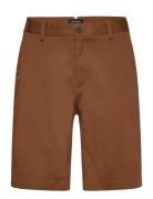 Milano Twill Shorts Brown Clean Cut Copenhagen