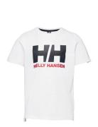Jr Hh Logo T-Shirt White Helly Hansen