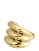 Reflect Recycled Statement Ring Gold Pilgrim