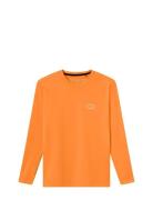 Oncourt Ls Layer T-Shirt Orange Cuera