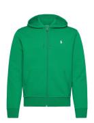Double-Knit Full-Zip Hoodie Green Polo Ralph Lauren