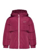 Levi's® Thigh Length Puffer Jacket Red Levi's