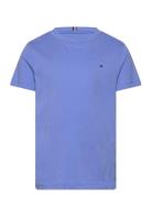 Essential Cotton Tee Ss Blue Tommy Hilfiger