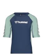 Hmlfiji Swim Tee Navy Hummel