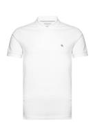 Ck Embro Badge Slim Polo White Calvin Klein Jeans