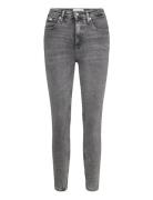 High Rise Super Skinny Ankle Grey Calvin Klein Jeans