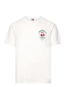 Tjm Reg Novelty Graphic Tee White Tommy Jeans