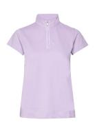 Kim Caps Polo Shirt Purple Daily Sports