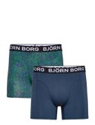 Bamboo Boxer 2P Blue Björn Borg