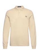 L/S Plain Fp Shirt Beige Fred Perry