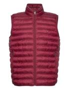 Packable Recycled Vest Red Tommy Hilfiger