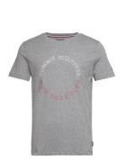 Monotype Roundle Tee Grey Tommy Hilfiger
