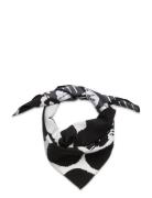 Rhulka Sqaure Scarf Black Rosemunde