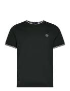 Twin Tipped T-Shirt Green Fred Perry