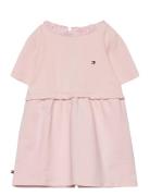 Baby Flag Dress S/S Pink Tommy Hilfiger