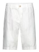 Regular Linen Shorts White Tom Tailor
