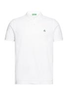 Short Sleeves T-Shirt White United Colors Of Benetton