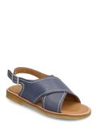 Sandals - Flat - Open Toe - Op Blue ANGULUS