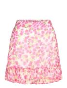 Vmsmilla H/W Short Skirt Wvn Ga Pink Vero Moda