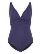 Nura Swimsuit Jacquard Blue Missya