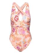 Spring Festival Cross Back Piece Pink Seafolly