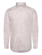 Bs Weathers Modern Fit Shirt Beige Bruun & Stengade