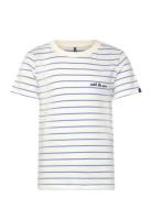 Kobharry S/S Stripe Tee Box Jrs Patterned Kids Only