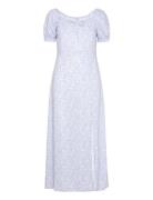 Allison Long Dress Blue Bubbleroom