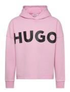Fancy Sweatshirt Pink Hugo Kids