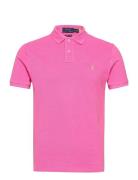 The Iconic Mesh Polo Shirt Pink Polo Ralph Lauren