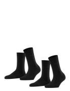 Basic Easy So 2P Black Esprit Socks