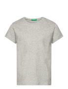 Short Sleeves T-Shirt Grey United Colors Of Benetton