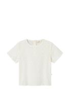 Nmfhirsa Ss Loose Shirt Lil White Lil'Atelier