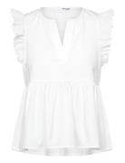 Slfblair-Ida Sl Top Noos White Selected Femme