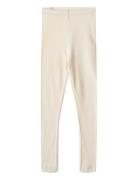 Rib Leggings Maddy Cream Wheat