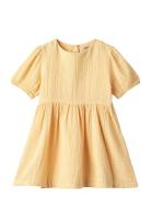 Dress S/S Imelda Yellow Wheat