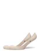 Th Women Footie Invisible 2P Beige Tommy Hilfiger