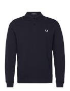 The L/S Fp Shirt Navy Fred Perry