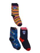 3 Pack Socks Patterned Marvel
