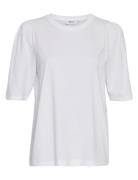 Mschbegitta Organic Puff Tee White MSCH Copenhagen