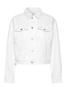 C_Trucker Jacket White BOSS