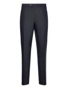 Bobby Linen Suit Trs Navy Morris