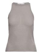 Knit Lace Top Grey REMAIN Birger Christensen