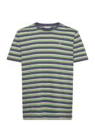 Striped Shield T-Shirt Green GANT