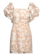 Tara Dress Beige Ida Sjöstedt