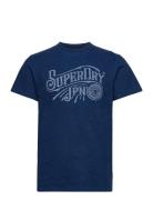 Vintage Script Indigo Ww Tee Blue Superdry