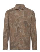 Fenix Linen Shirt Outerwear Brown Morris